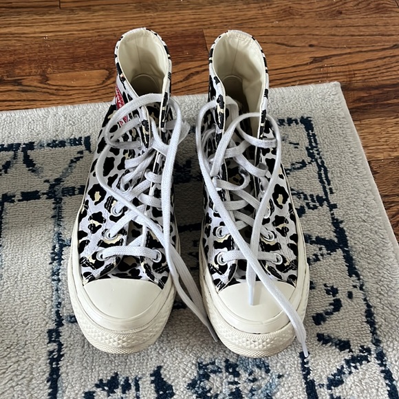 Leopard / Cheetah Print Converse - Picture 2 of 7